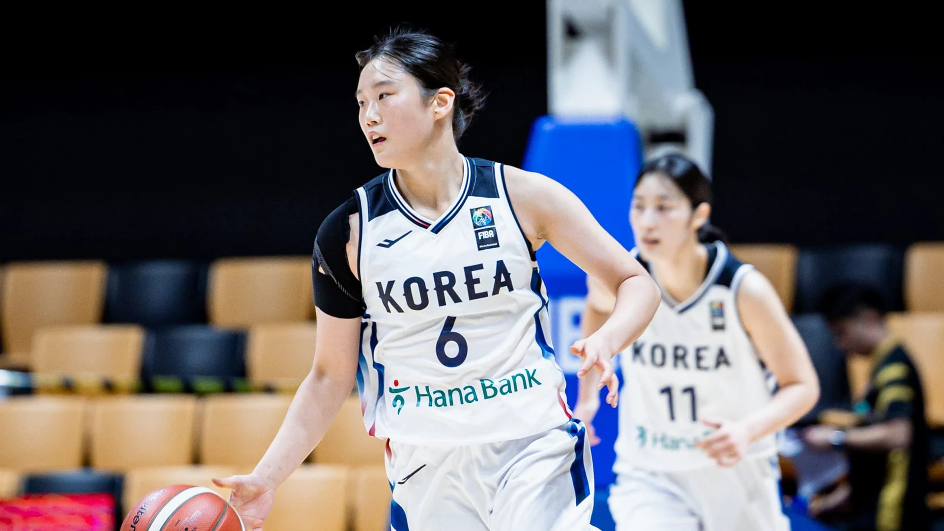 Lim Yeonseo, áo số 6 của Hàn Quốc, tại U18 nữ châu Á.