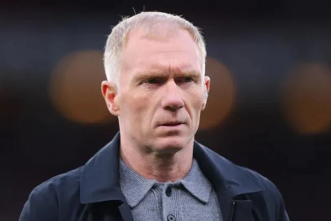 Paul Scholes in an archive image illustrating his comments about Manchester United.