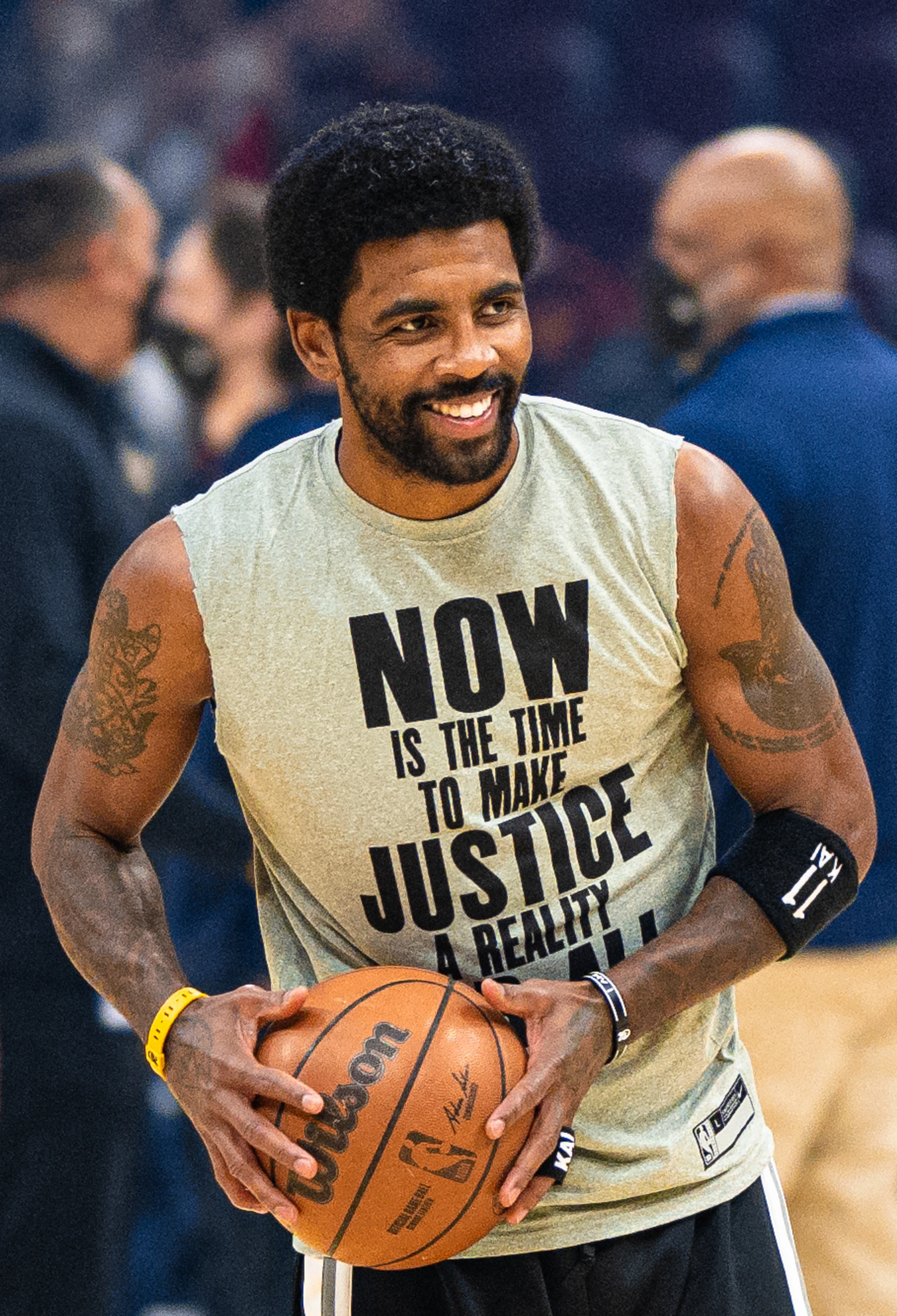 Kyrie Irving trong ảnh tư liệu tháng 1-2022.