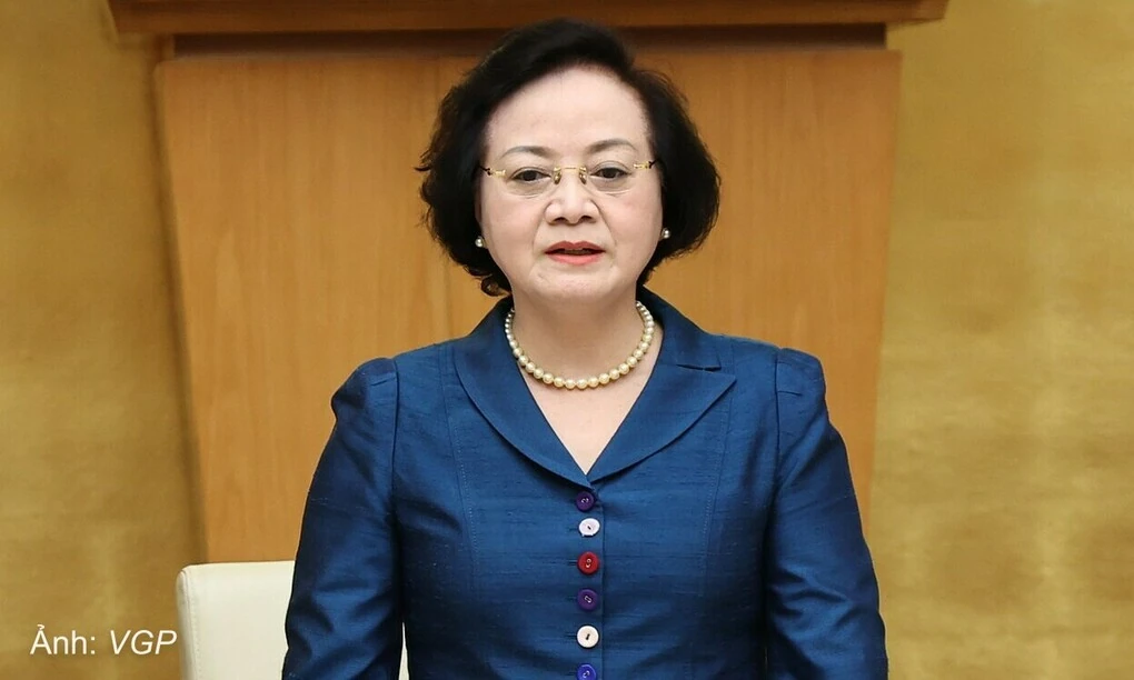 Phó Thủ tướng Phạm Thị Thanh Trà phát biểu tại cuộc họp sáng 12/10.