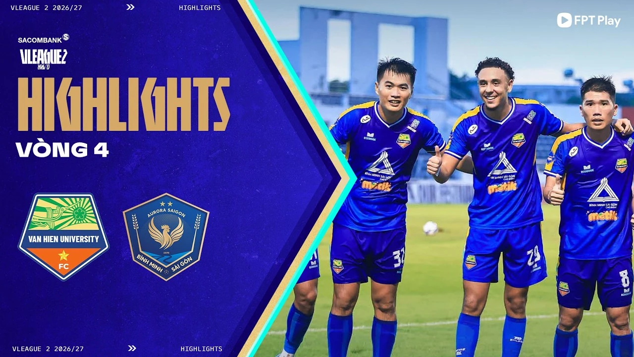 Đại học Văn Hiến 3–2 Bình Minh Sài Gòn: những tình huống nổi bật