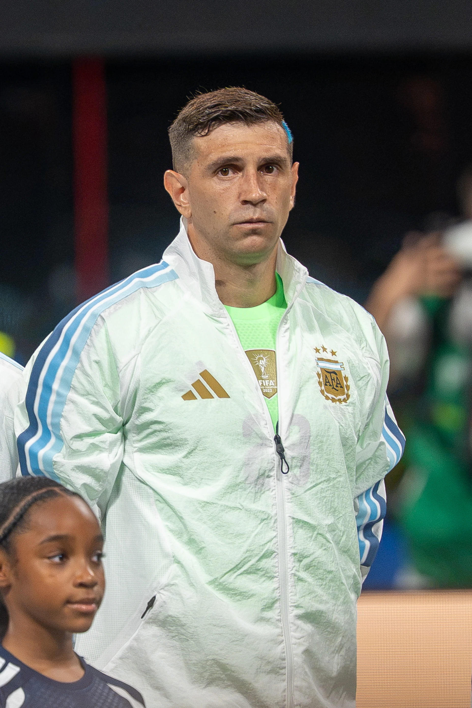 Ảnh tư liệu: Emiliano Martínez trong trận Argentina–Ai Cập tại World Cup ngày 7/7/2026.