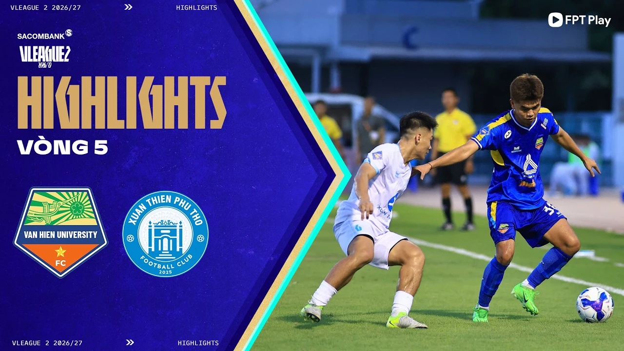 Đại học Văn Hiến 1–1 Xuân Thiện Phú Thọ: những tình huống nổi bật