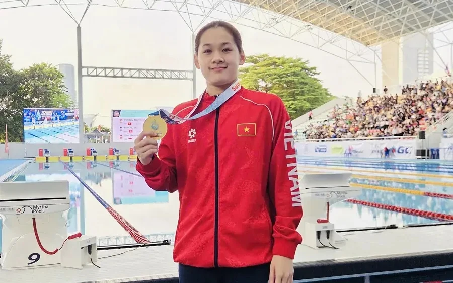 Nguyễn Thúy Hiền trong ảnh tư liệu trước Olympic trẻ Dakar 2026.