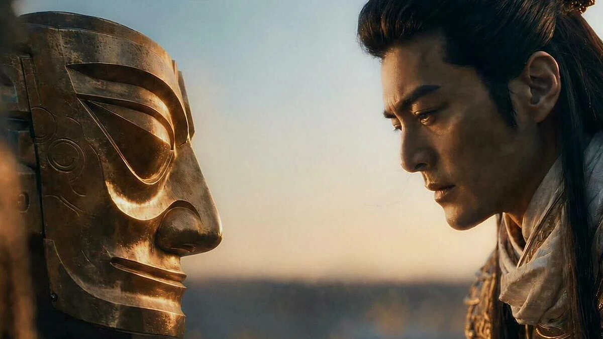 Imagery from “Sanxingdui: Future Memories”.