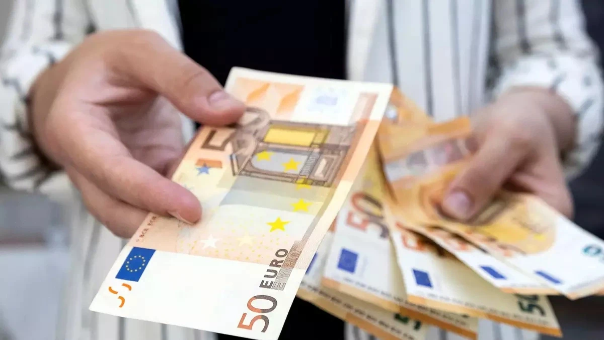 Euro banknotes in an illustrative image.