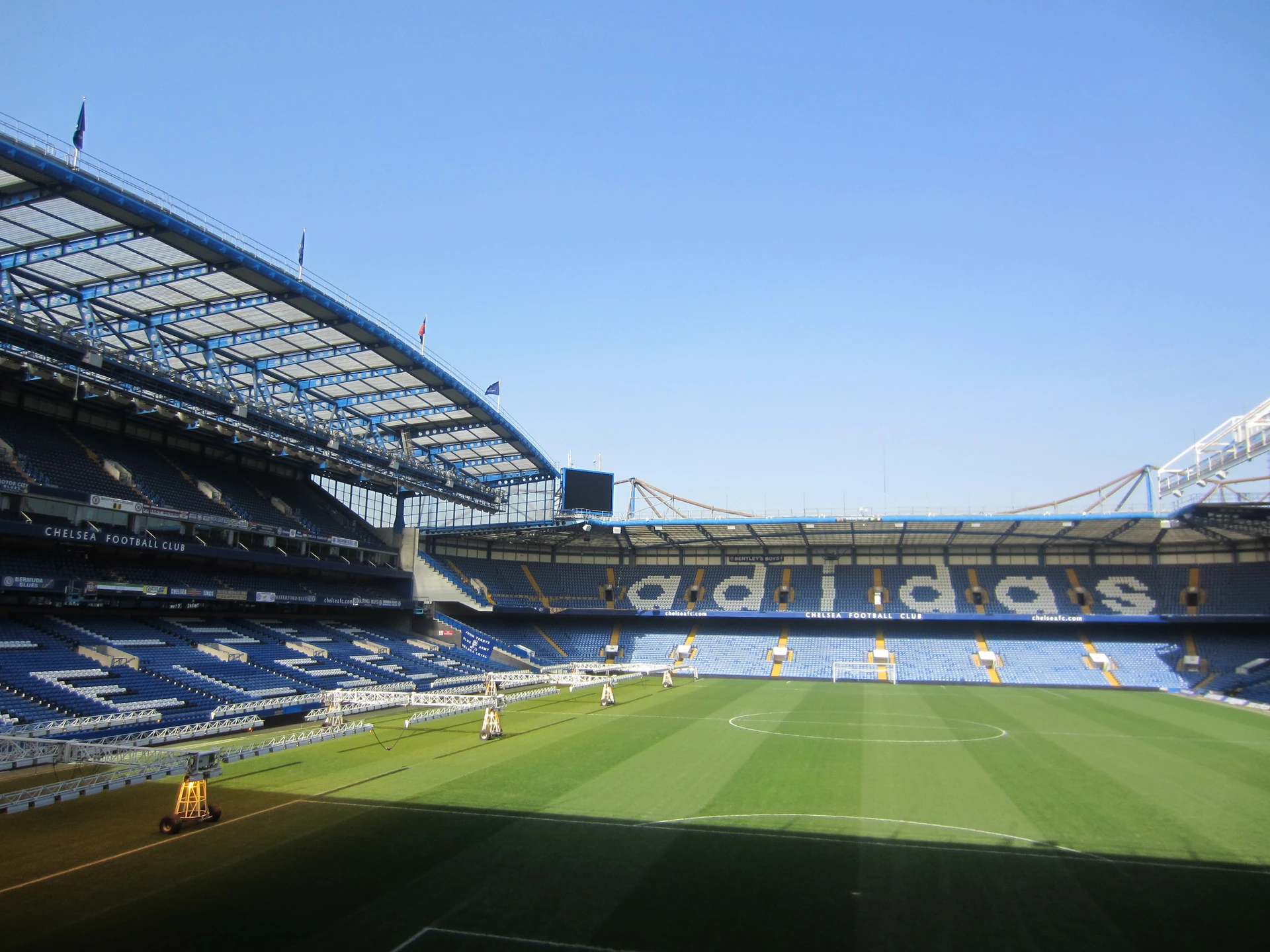 Ảnh tư liệu sân Stamford Bridge ngày 29/3/2012, minh họa thông tin của CLB Chelsea.