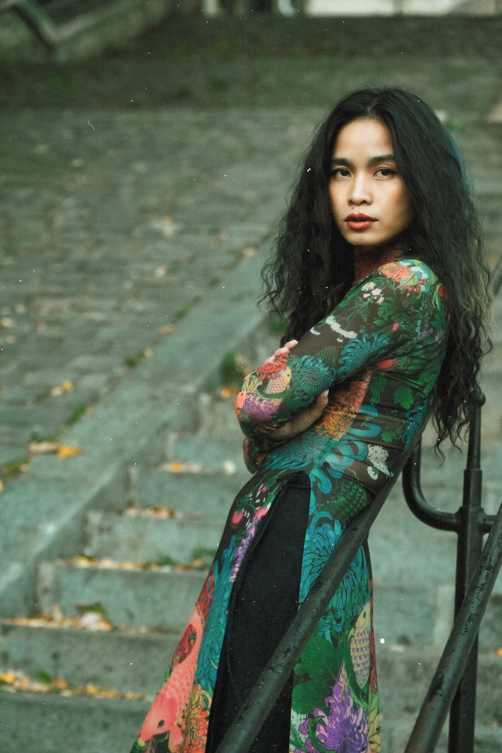 Singer Đồng Lan in a supplied portrait.