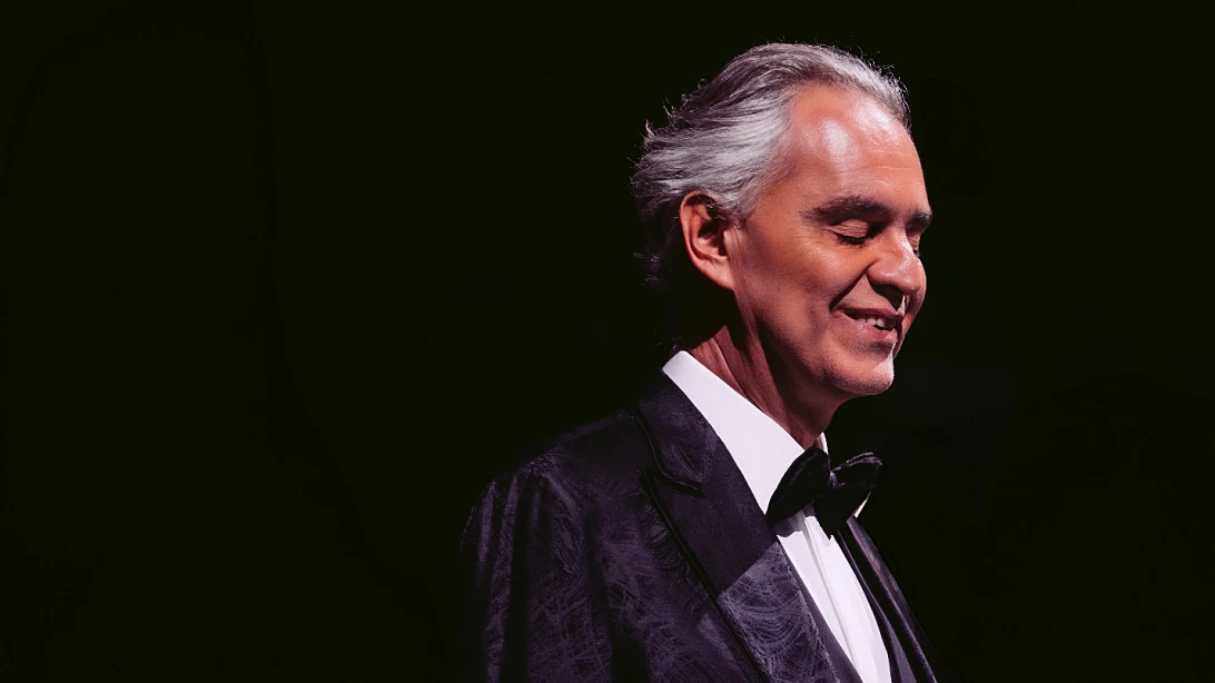 Andrea Bocelli in a photograph supplied by the artist.