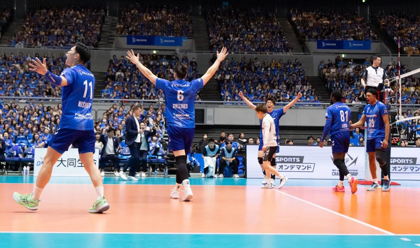 Osaka Bluteon in the SV.League archive photograph used by the source.