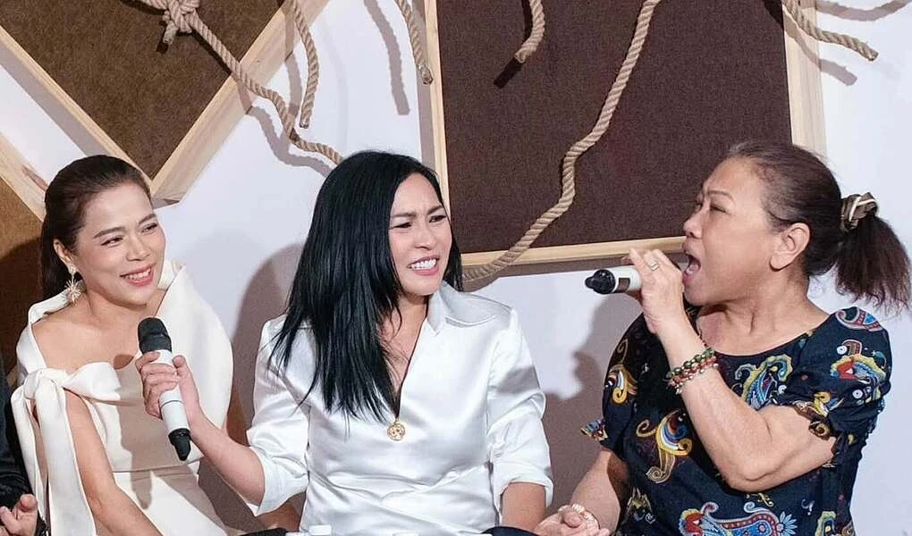Siu Black, Phương Thanh và Mỹ Lệ xuất hiện cùng nhau tại một chương trình tưởng niệm.