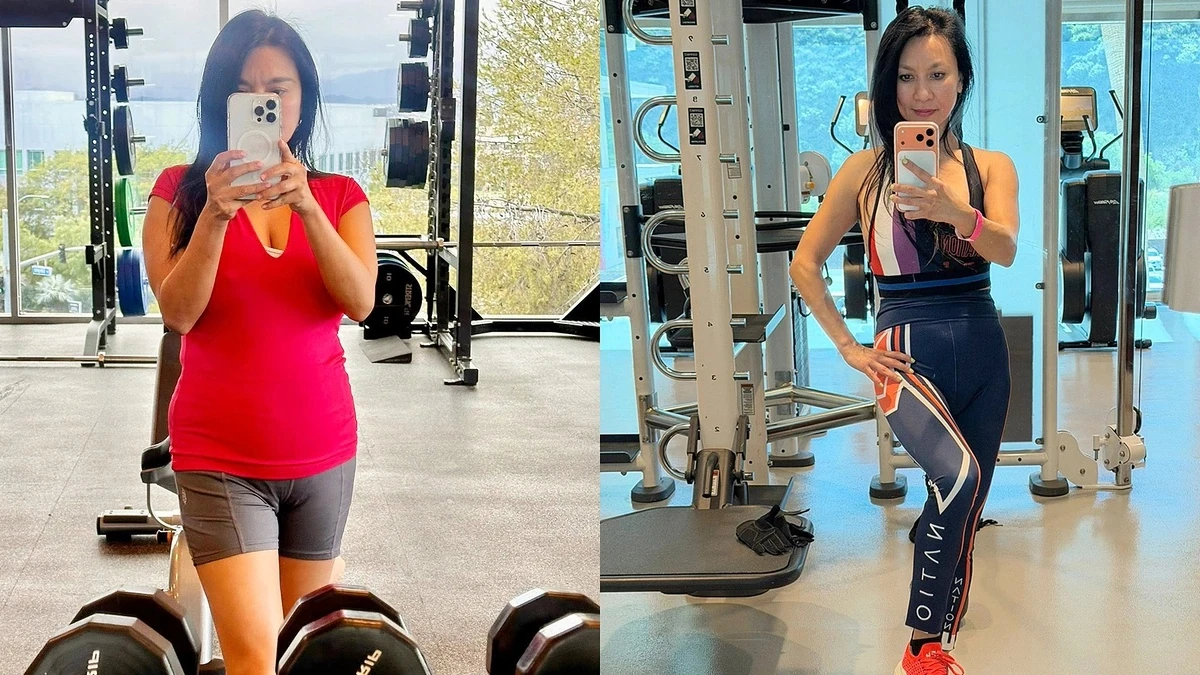 Ảnh Y Phụng trước và sau quá trình giảm cân