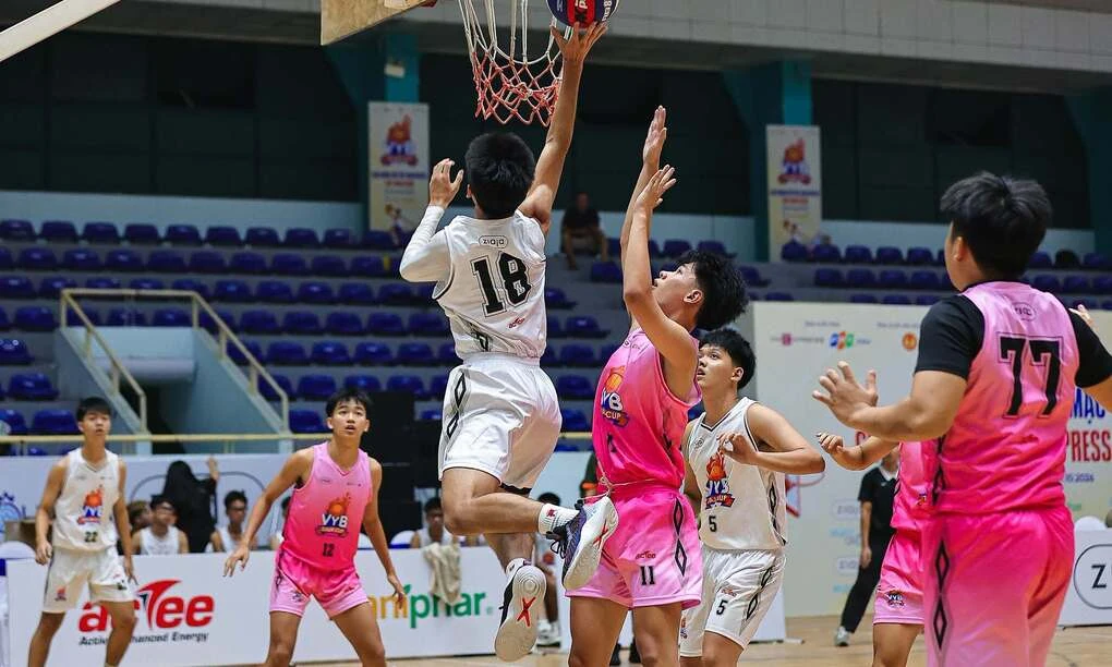 Ảnh tư liệu bóng rổ học sinh minh họa thông báo 3x3 Festival.