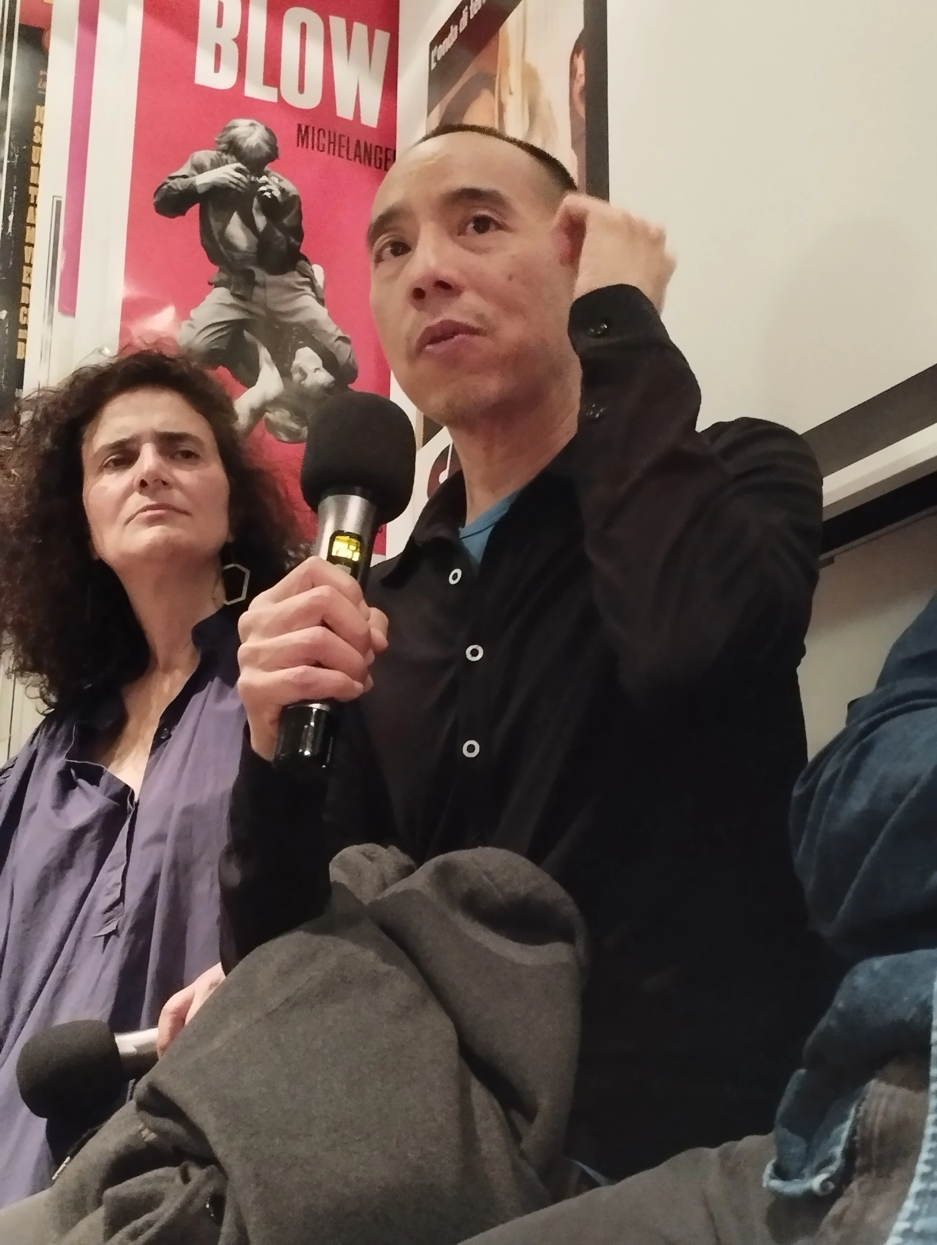 Archive photo: Director Apichatpong Weerasethakul at a Potemkine bookshop meeting and signing on October 10, 2024.