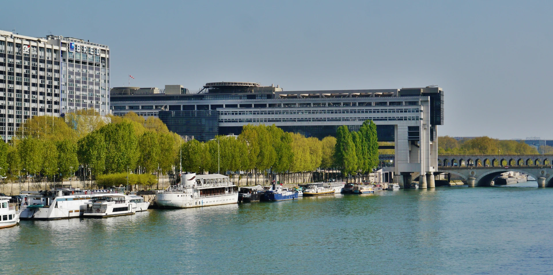Tòa nhà Bộ Kinh tế và Tài chính Pháp tại Paris, ảnh tư liệu năm 2017.
