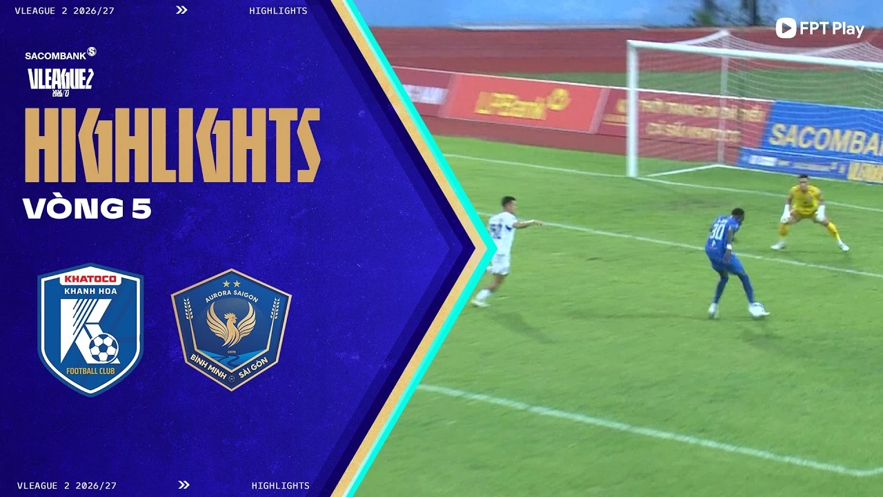 Khatoco Khánh Hòa 0–1 Bình Minh Sài Gòn: official highlights