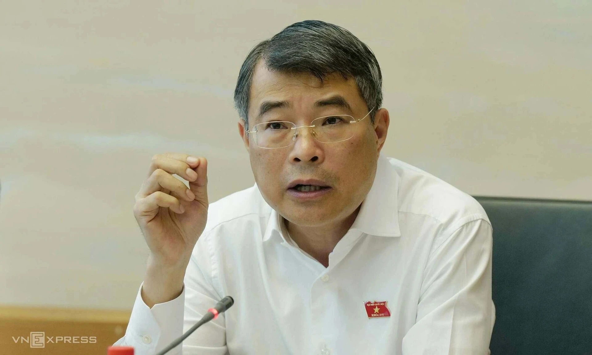 Thủ tướng Lê Minh Hưng phát biểu tại phiên thảo luận tổ.