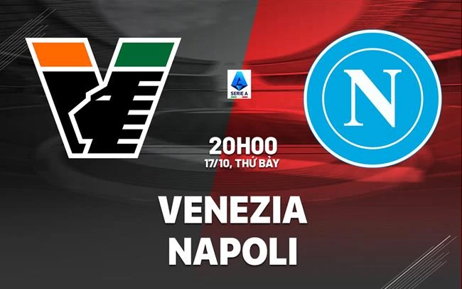 Đồ họa Venezia–Napoli trước trận.