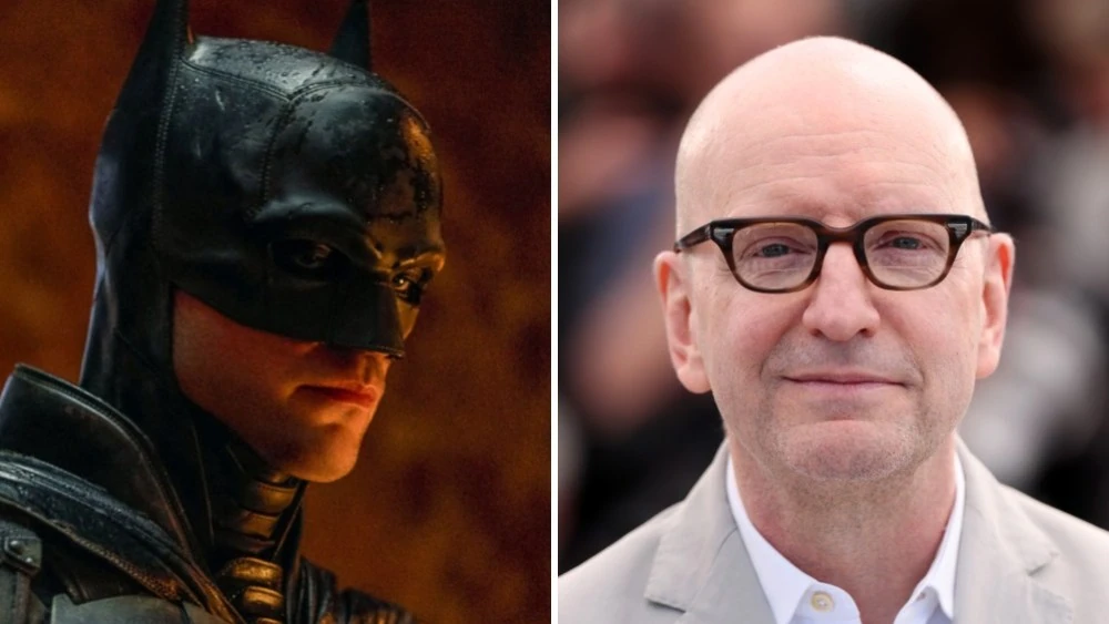 Ảnh ghép hình Batman và đạo diễn Steven Soderbergh do Variety sử dụng.
