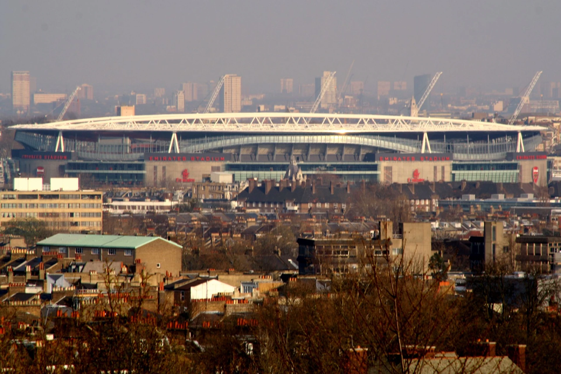 Ảnh tư liệu sân Emirates ngày 31/3/2007, minh họa thông tin của CLB Arsenal.