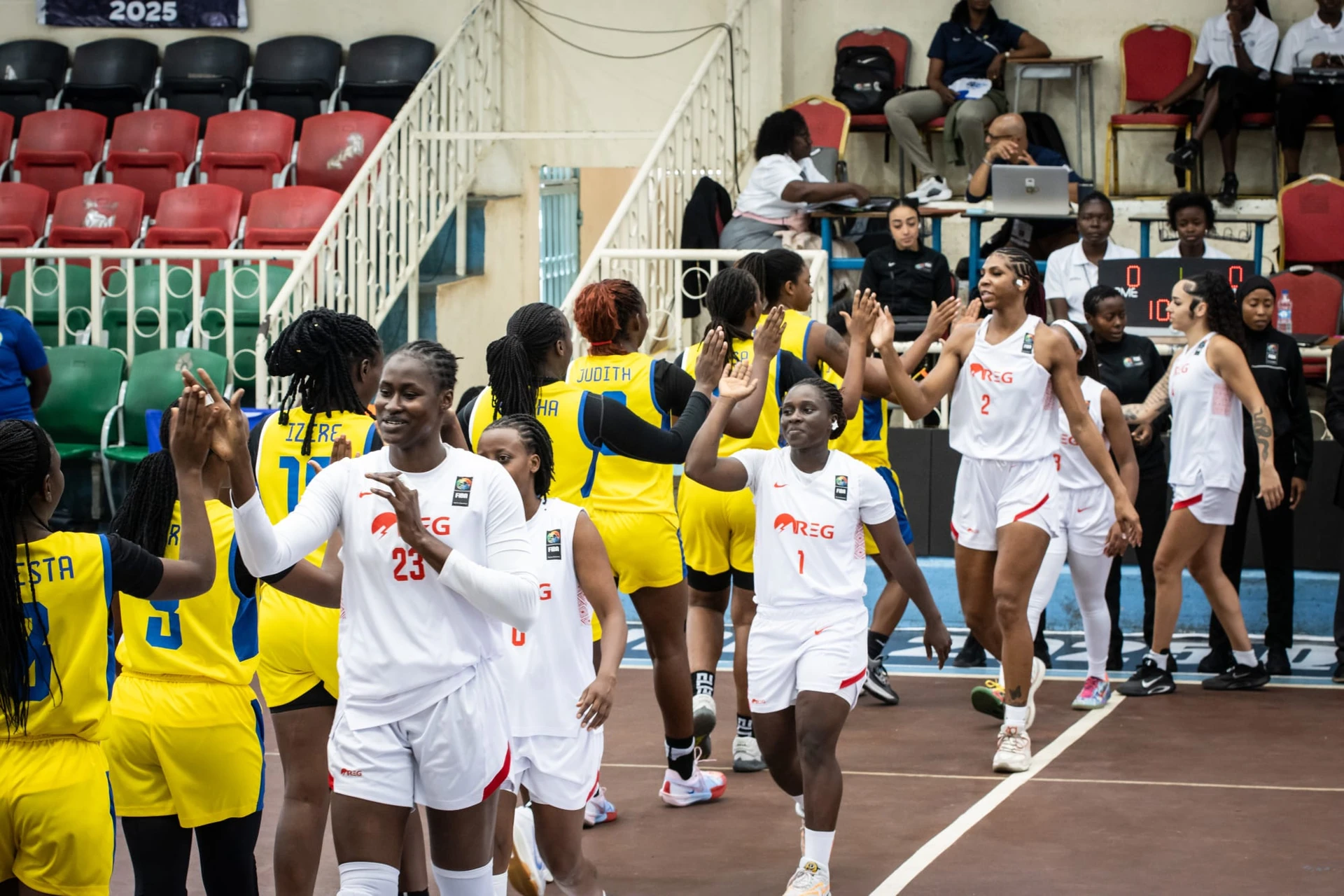 Ảnh tư liệu bóng rổ CLB nữ châu Phi được FIBA sử dụng.