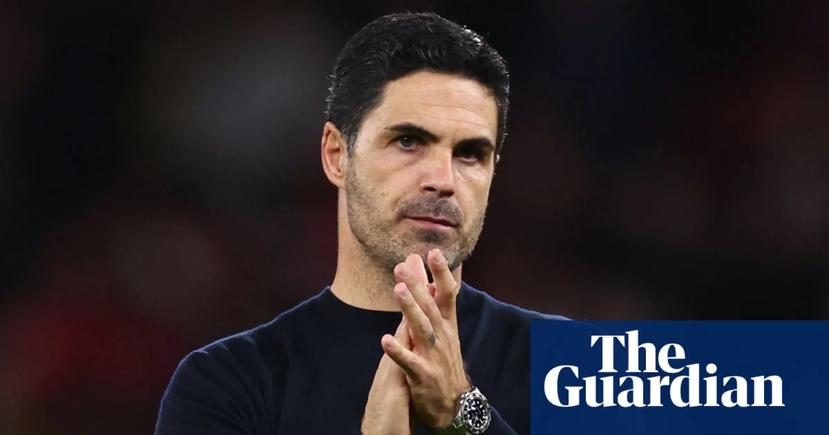 HLV Arsenal Mikel Arteta trong ảnh tư liệu.