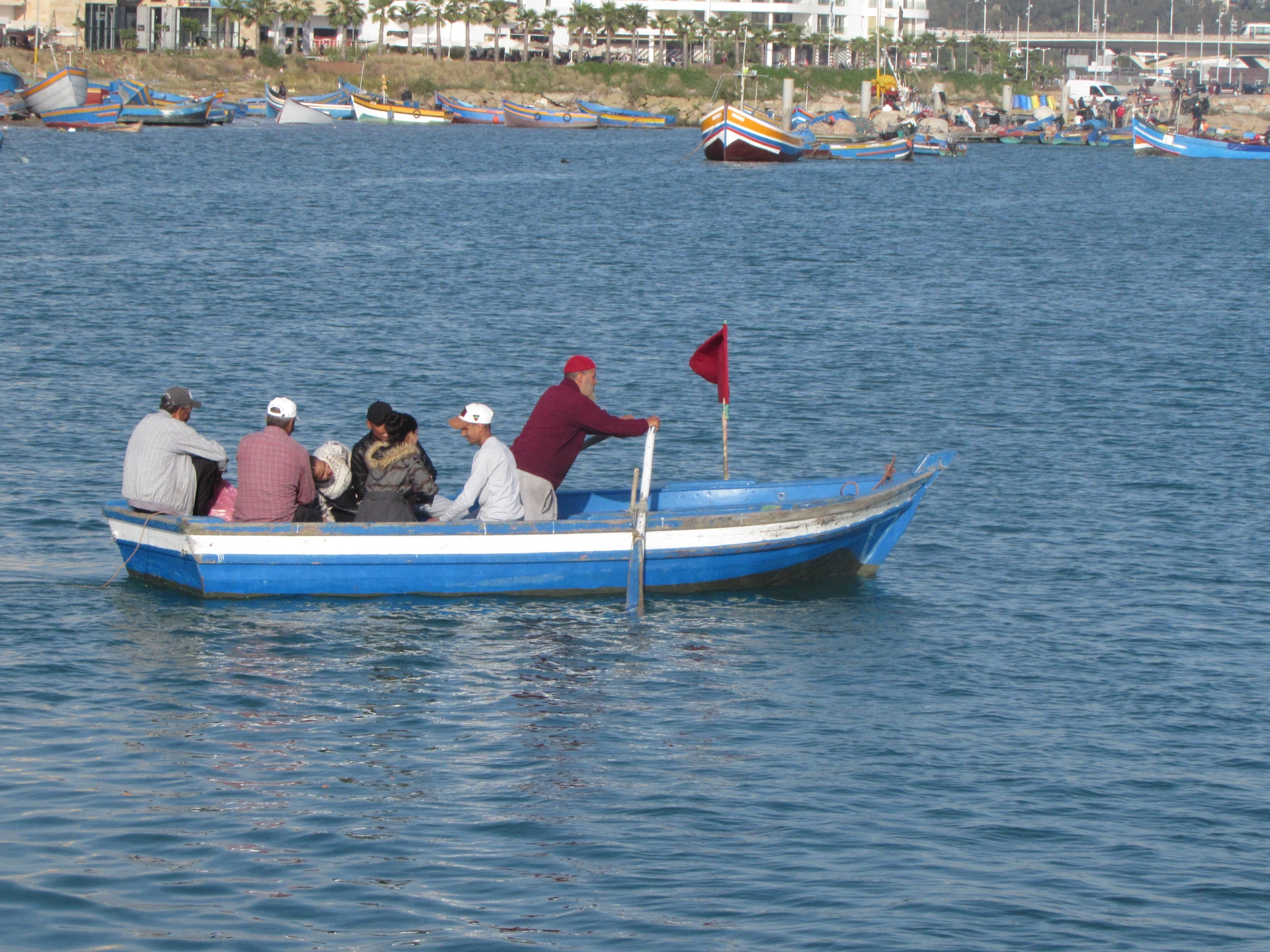 Boats on the Bou Regreg in Rabat, in a 2019 file photograph.