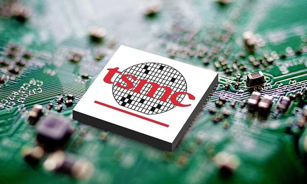 Chip mang thương hiệu TSMC trong ảnh minh họa VCG do nguồn đăng.