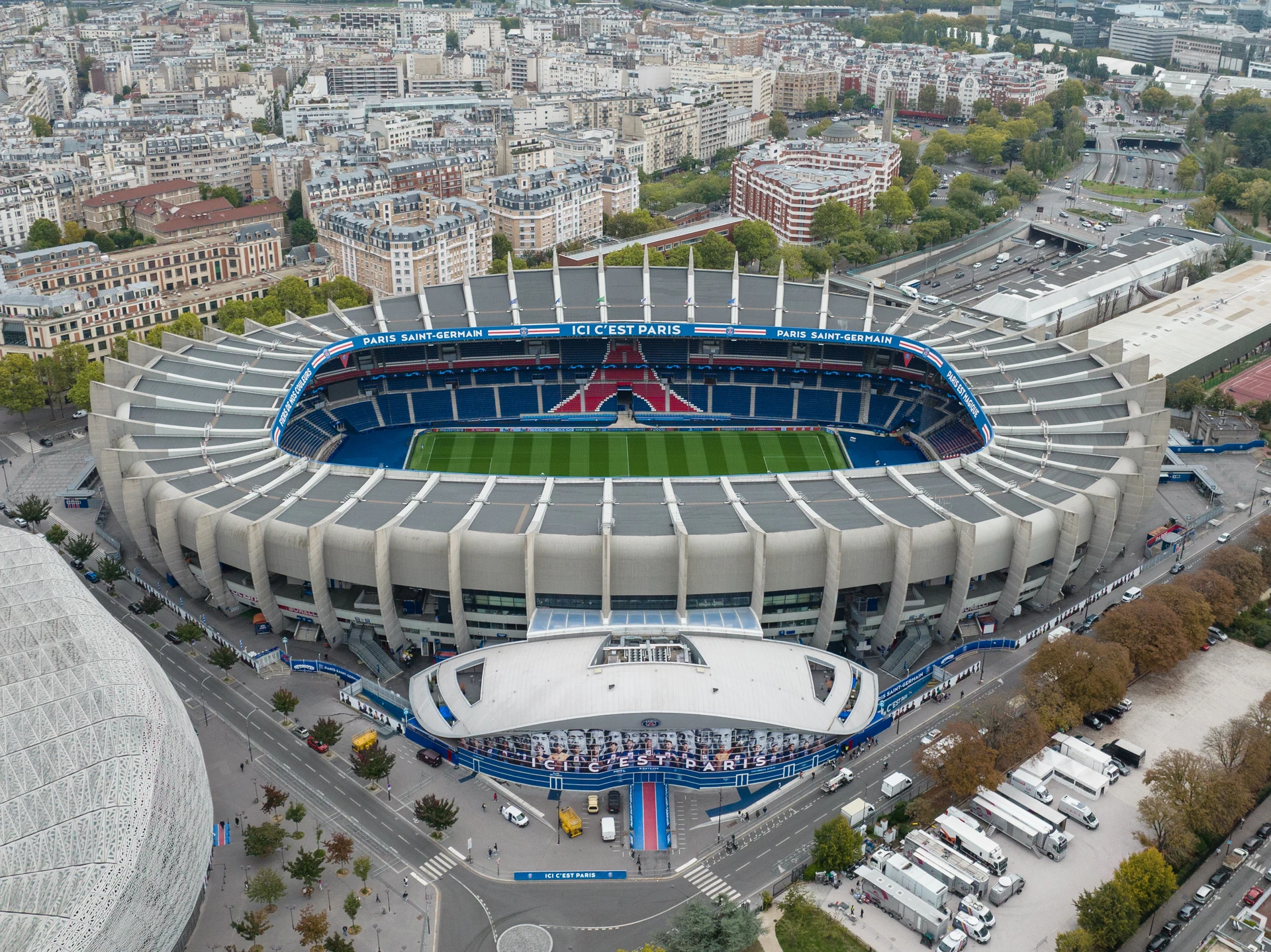 Sân Parc des Princes tại Paris trong ảnh tư liệu năm 2022.