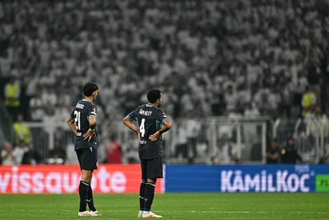 Các cầu thủ Marseille trong ảnh tư liệu minh họa bài giới thiệu trận gặp Olympiacos.