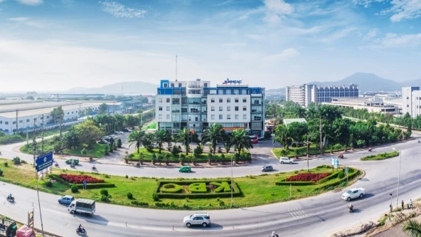 Một khu công nghiệp trong ảnh nguồn dùng cùng báo cáo kinh doanh của Kinh Bắc.