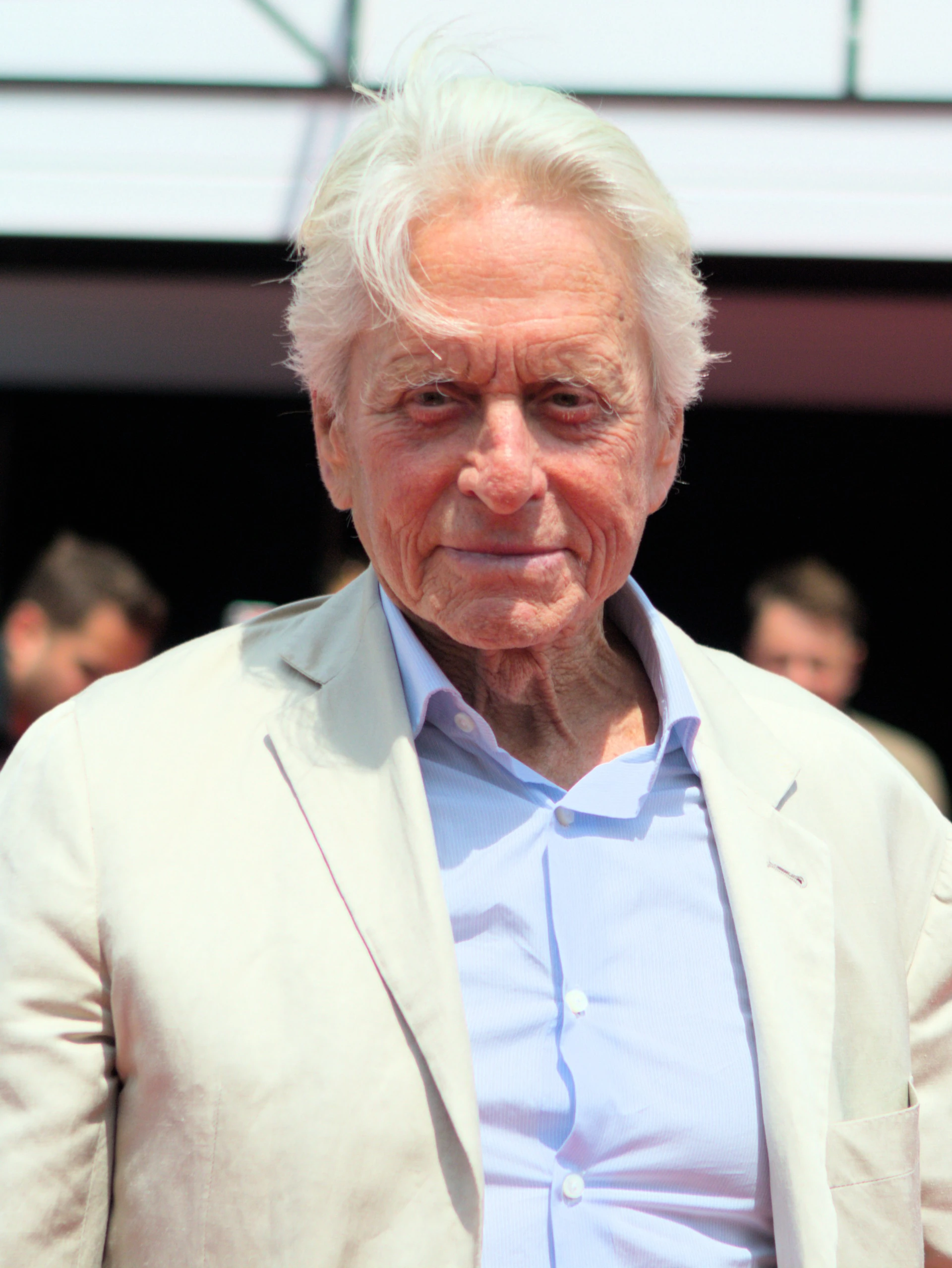 Michael Douglas at the 2025 Karlovy Vary International Film Festival, in a file photograph.