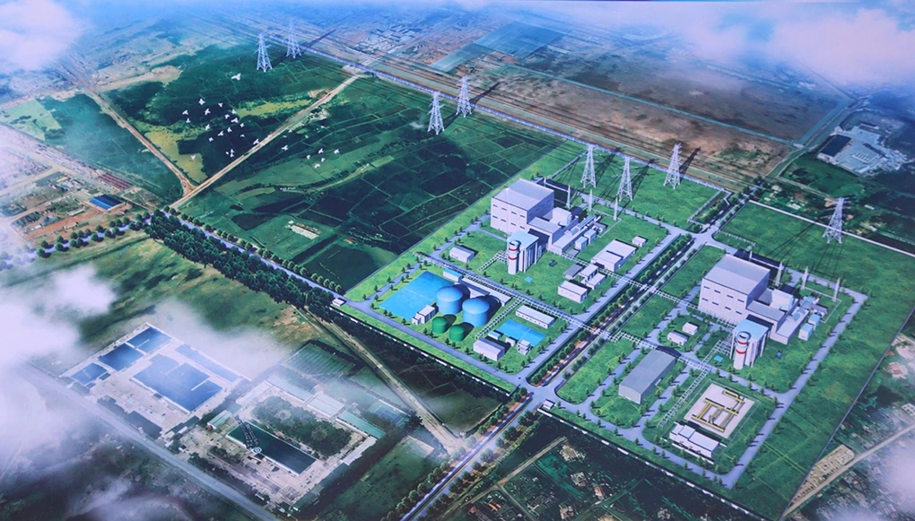 Phối cảnh dự án Nhà máy điện LNG Quảng Trạch II.