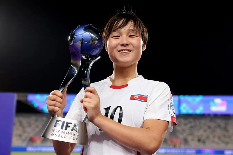 Ảnh tư liệu từ U17 nữ World Cup Morocco 2025 trong bài thống kê đội hình của FIFA.