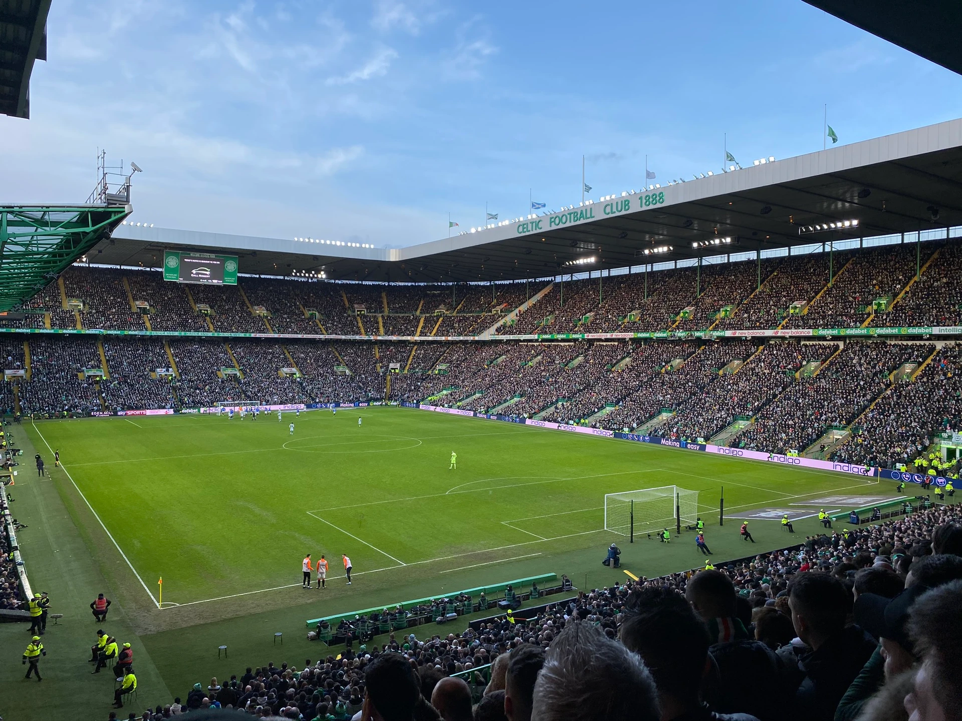 Celtic Park trong trận derby năm 2019, ảnh tư liệu.