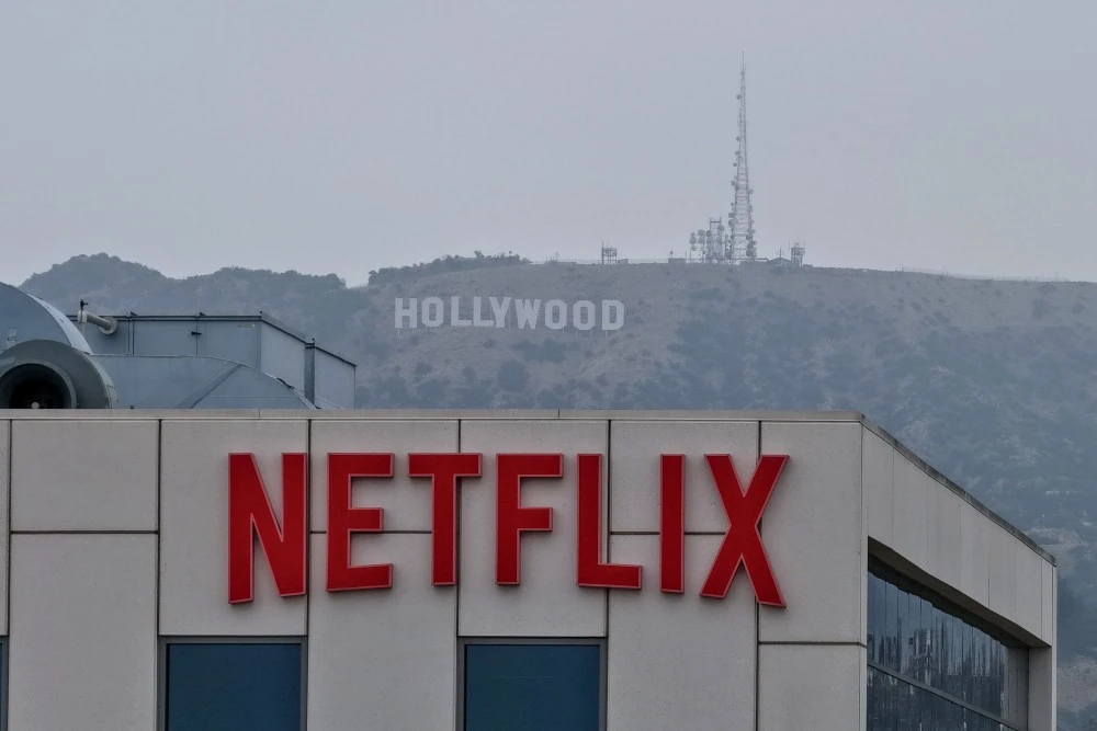Văn phòng Netflix ở Los Angeles trong ảnh Getty Images do Variety đăng.