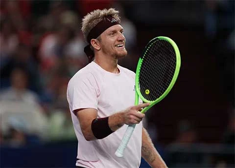 Alejandro Davidovich Fokina trong ảnh của bài tường thuật Shanghai Masters.