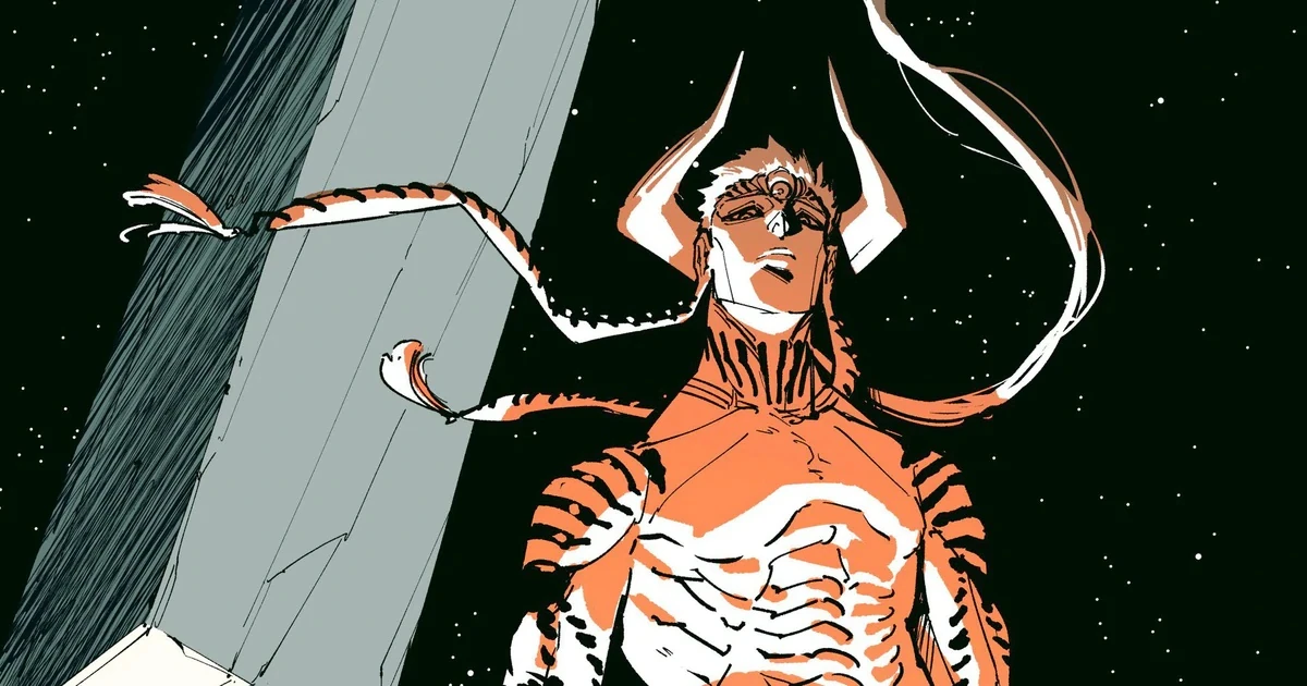 Dabura artwork featured in the article about Jujutsu Kaisen Modulo.