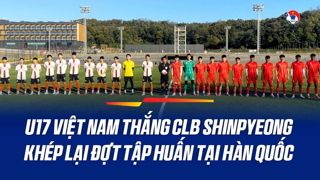 U17 Vietnam 4–2 Shinpyeong: official highlights