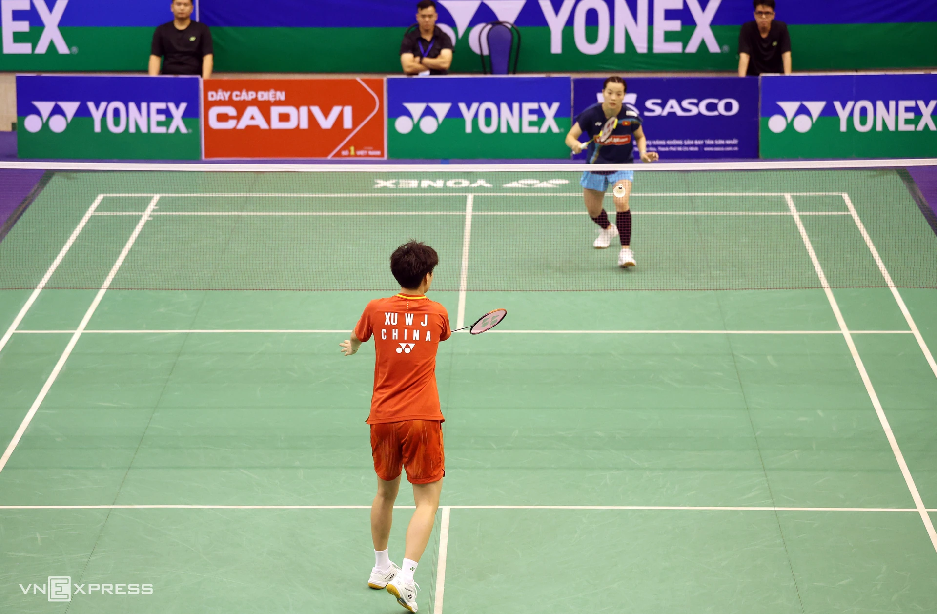 Ảnh minh họa cho Nguyễn Thùy Linh tại Vietnam Open.