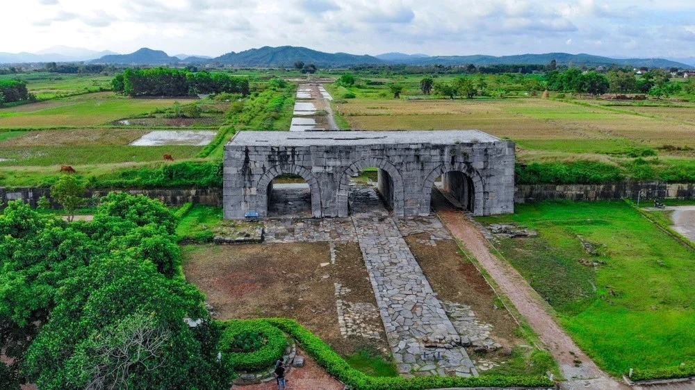 Di sản Thành nhà Hồ ở Thanh Hóa.