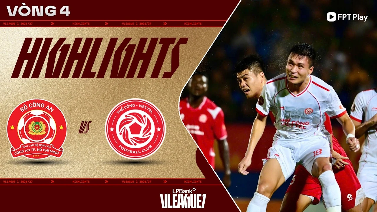 Công an TP.HCM 1–0 Thể Công-Viettel: official highlights
