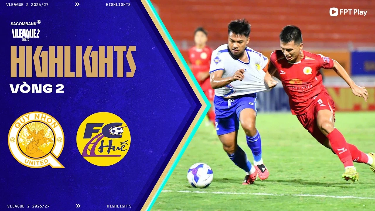 Quy Nhơn United – Huế: những tình huống nổi bật