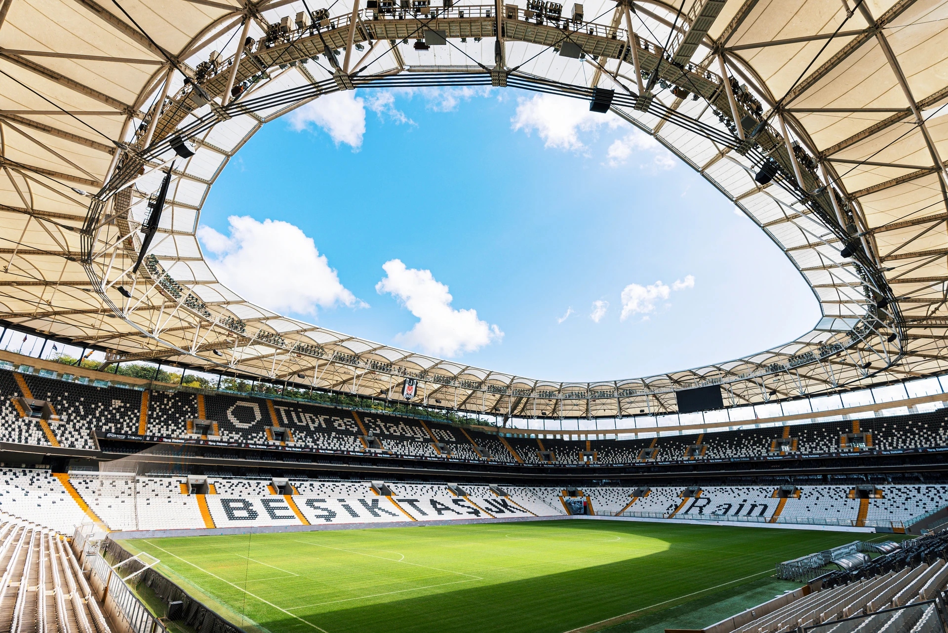 Beşiktaş's Tüpraş Stadium in Istanbul, pictured in 2023.