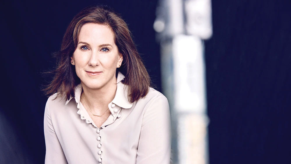 Chân dung nhà sản xuất Kathleen Kennedy.