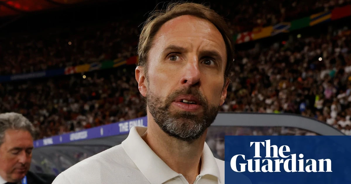 Gareth Southgate sau trận chung kết EURO 2024.
